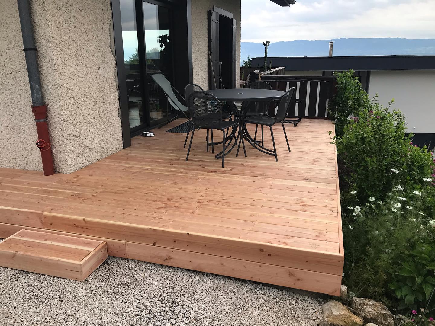 Terrasse en douglas